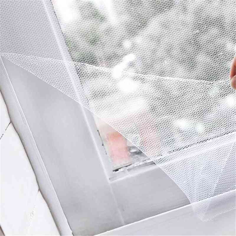 самозалепваща се завеса против комари на екрана, екран на прозореца от насекоми