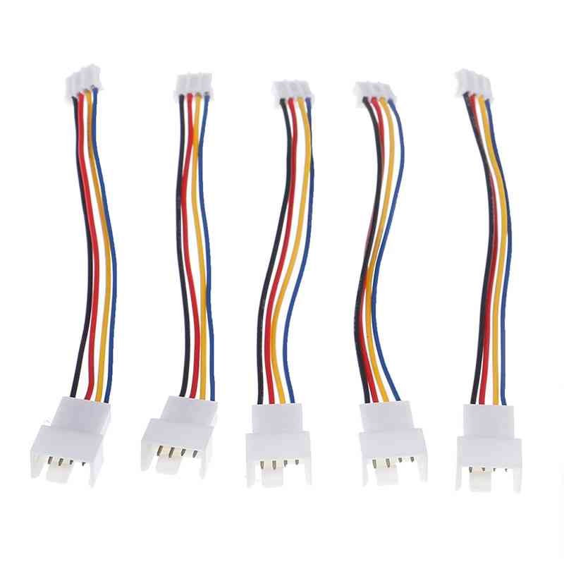 Petits câbles d'extension universels de connecteur pwm de ventilateur 4 broches à 3 broches