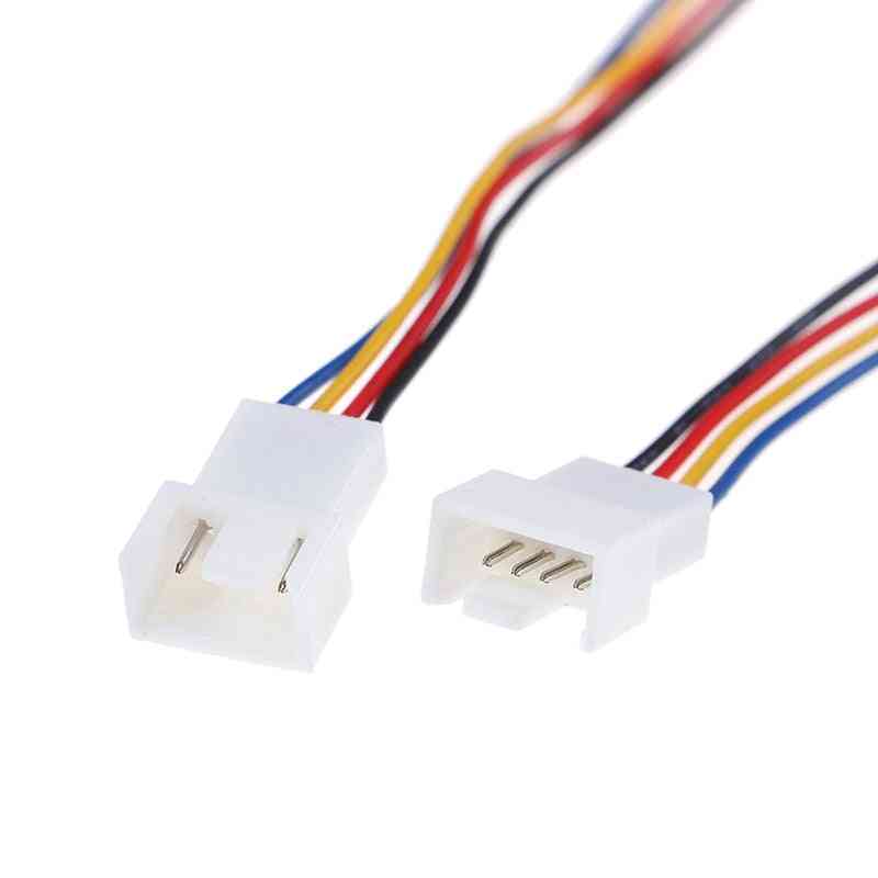 Universal 4 Pin To 3pin Fan Pwm Connector Extension Cables
