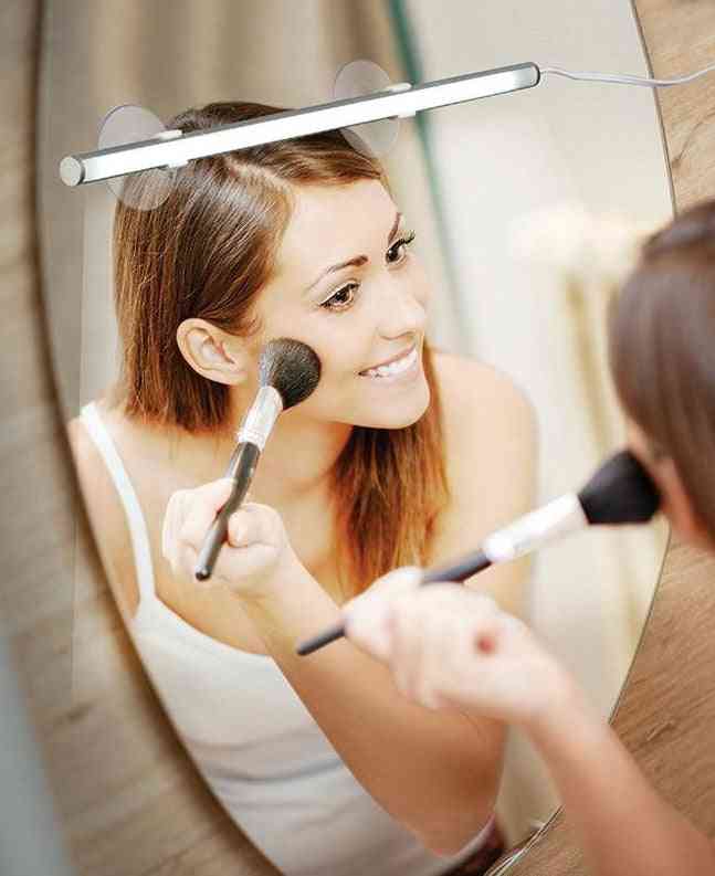 10w, 50 leds espejo de maquillaje luz regulable con interruptor