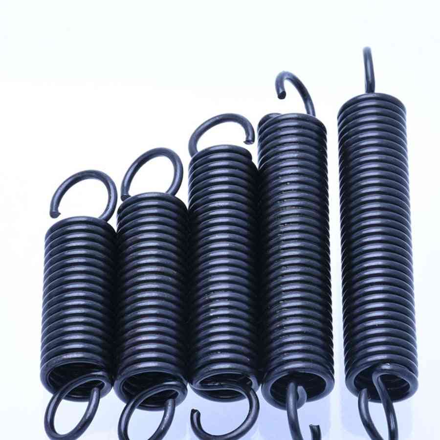 Steel Tension Spring With Hooks, Small Extension Outer Diameter Wire