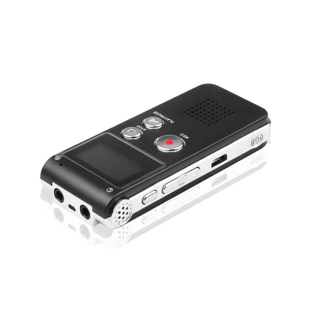 8gb 3in 1 Digital Audio Voice Recorder Dictaphone With Embedded Flash
