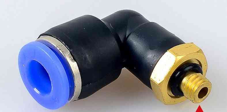 Pl Connector - Male Pneumatic Thread Tube