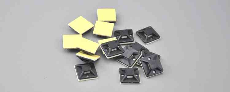 100pcs Self-adhesive Cable Tie-mounts