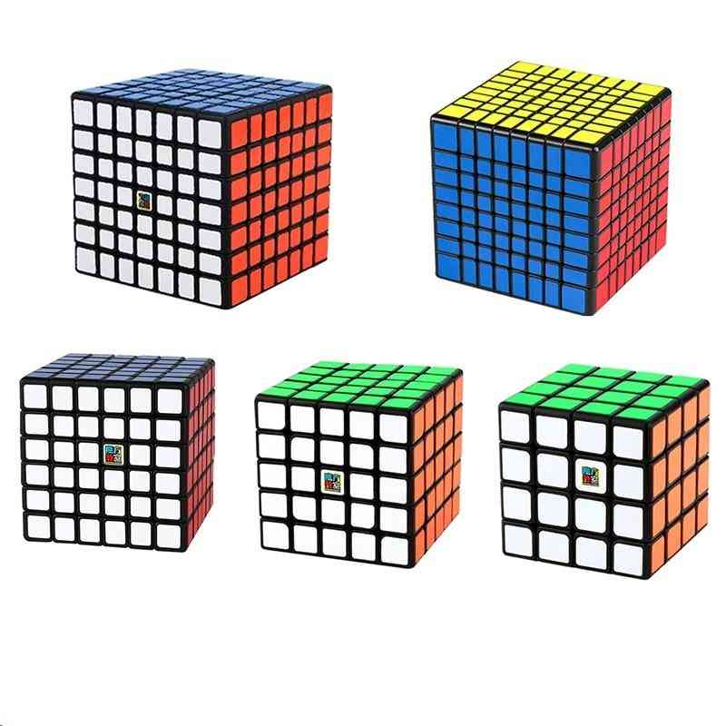 6x6x6 7x7x7 8x8x8 kubmagi 4x4 5x5 6x6 7x7 8x8- hastighetspussel cubo magico pedagogiska leksaker barn - 4x4 5x5 6x6 7x7