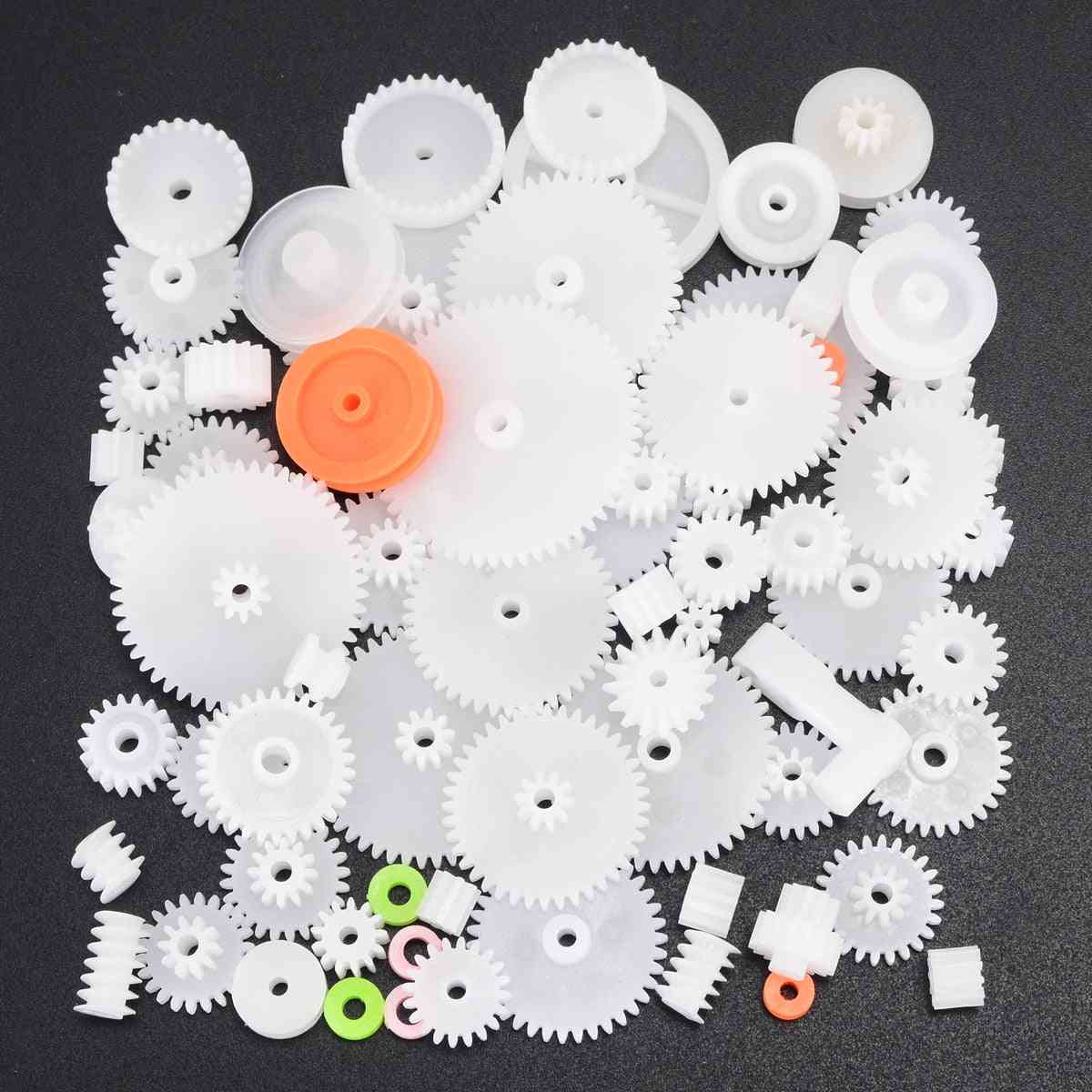 Plastic Single/double Layer Gear Shaft-robot Parts For Diy Tools Accessories