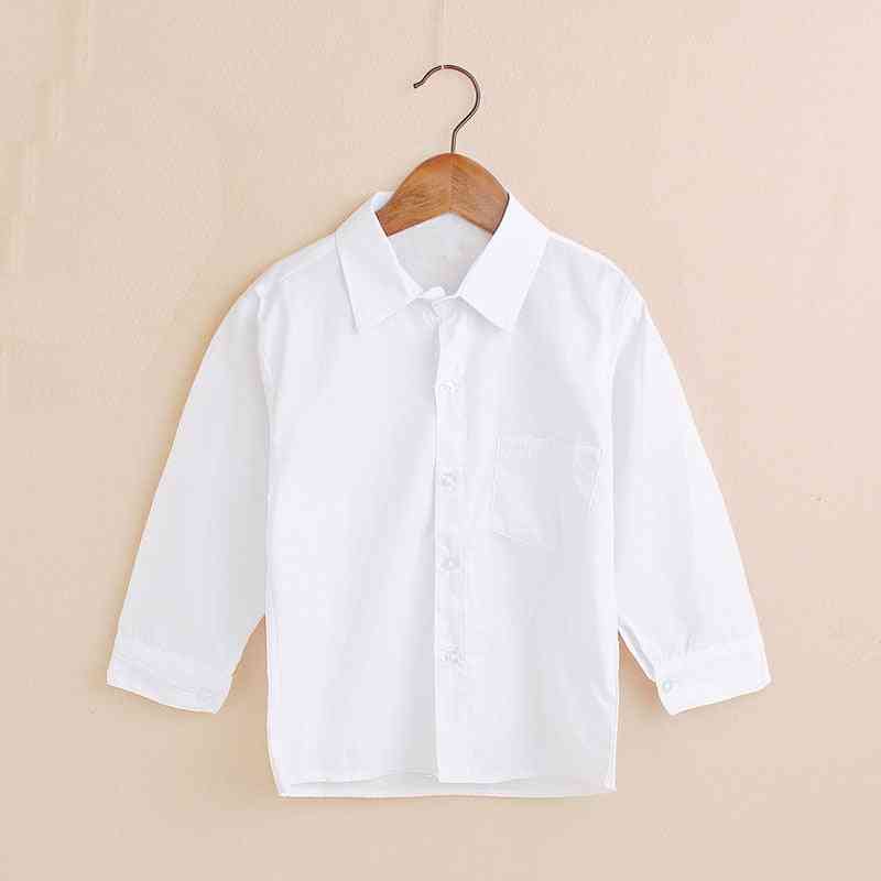 Plain White Baby Shirts ,children Clothes Classic Tops