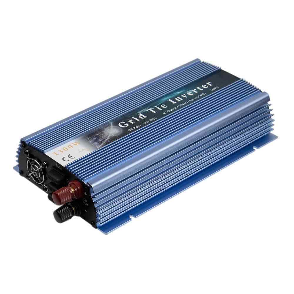 Micro Solar Inverter Mppt On Grid Tie Pure Sine Wave Dc To Ac For Wind Generator Battery