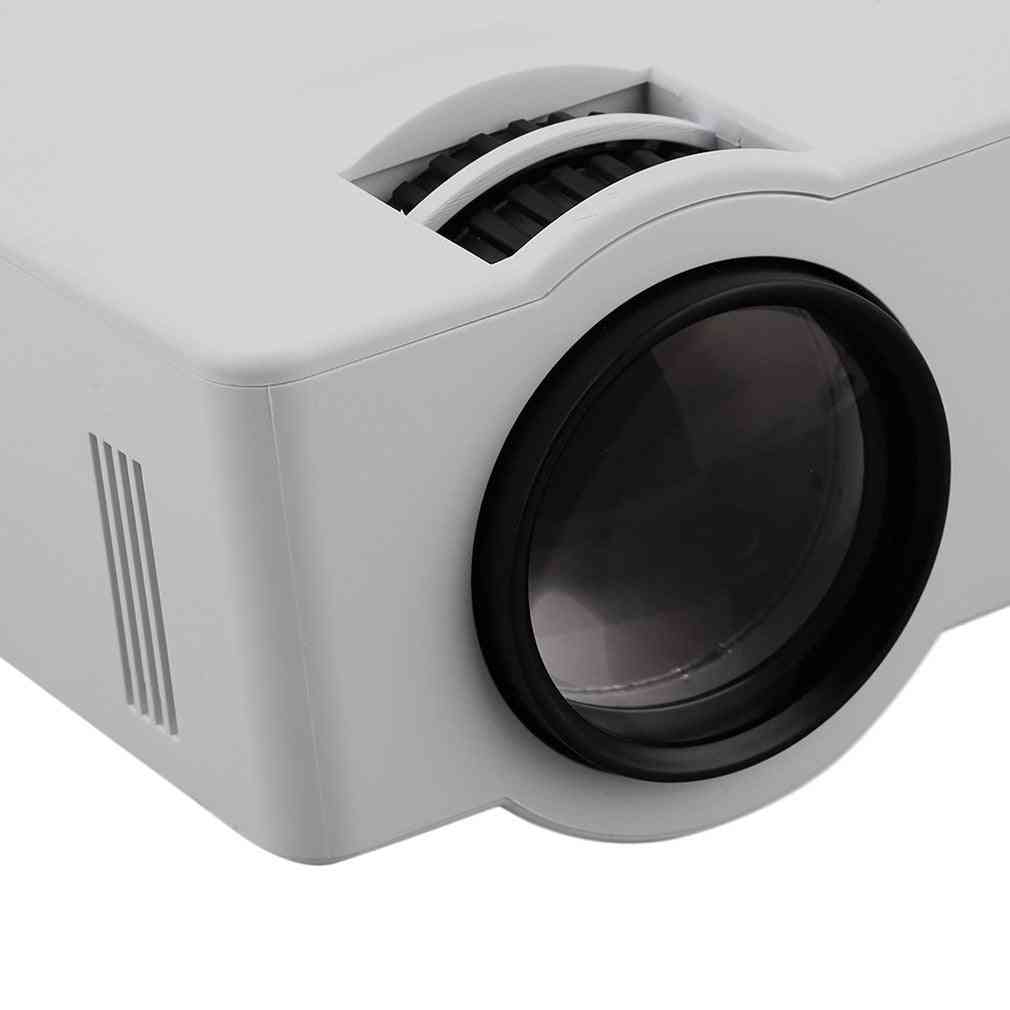 E08 lcd / led tragbarer projektor-hdmi home media player