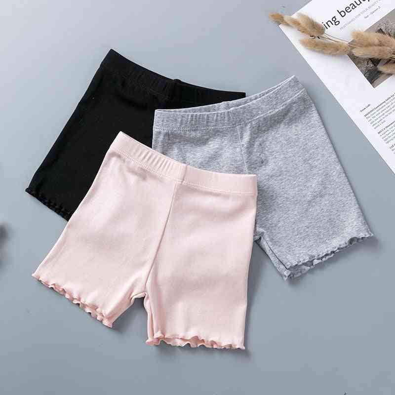 Pantalon de sécurité 100% coton pour filles, sous-vêtements pantalons courts