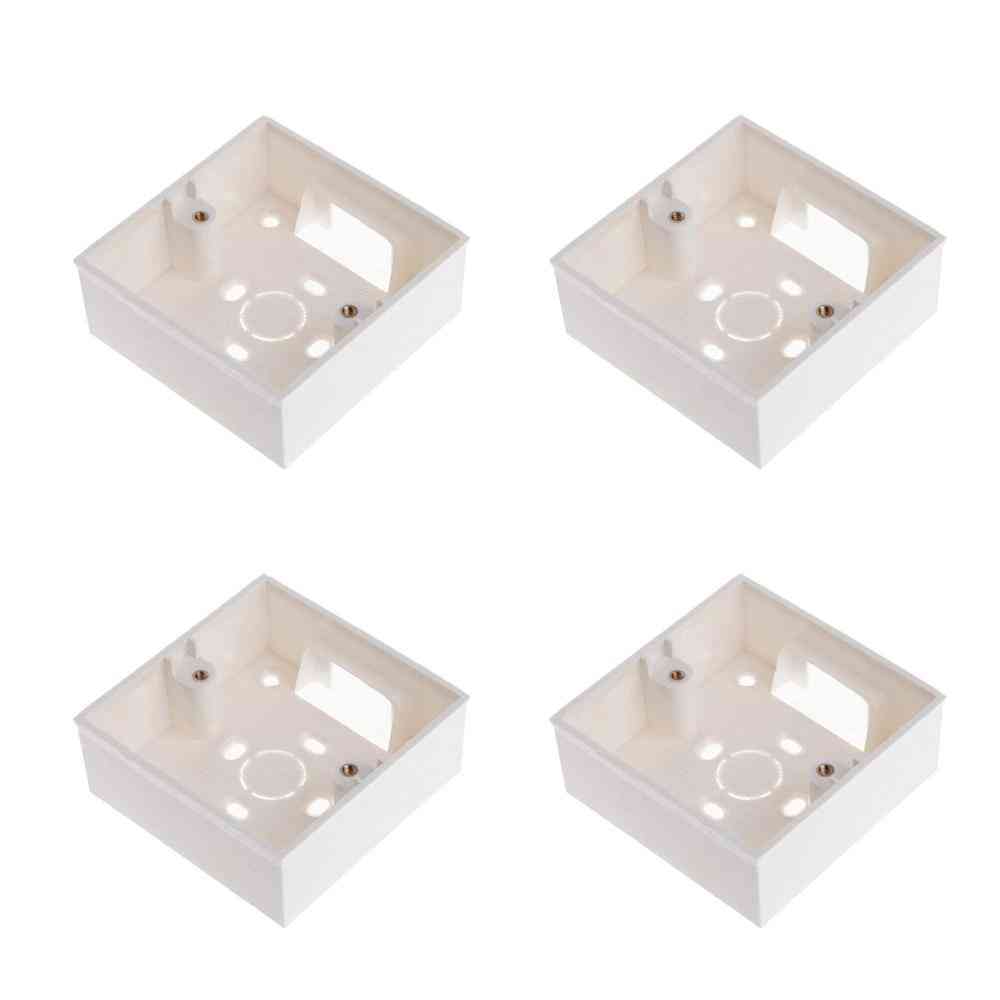 86 тип гнездо за цокъл базова екипировка съединителна кутия, гнездо за стенен превключвател външна кутия огнезащитни pvc / abs