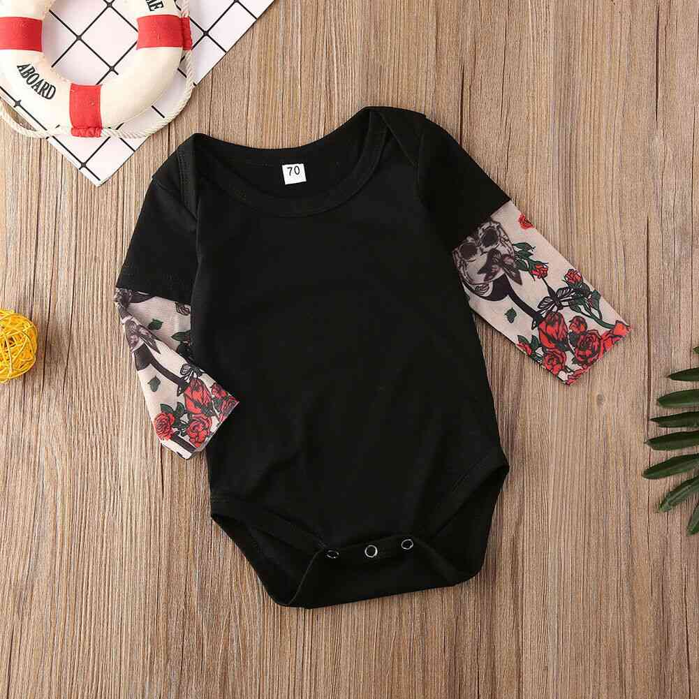 Baby Tattoo Sleeve Shirt Clothes Set, Bodysuit/t-shirts Brothers Matching Outfit
