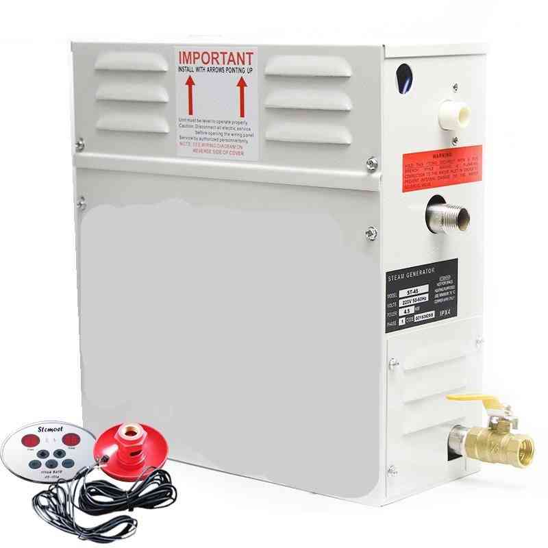 Parný generátor sauny s parným kúpeľom 3kW / 4,5kw, 220v / 380v s digitálnym ovládačom