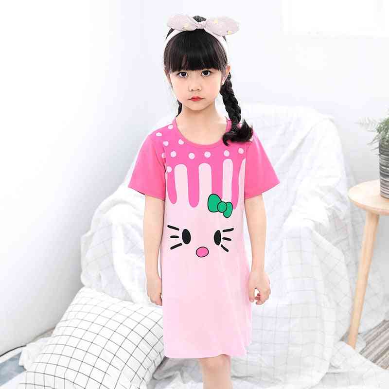 Camicia da notte unicorno per ragazzina - pigiama, vestiti per la casa pigiameria per bambini set-1