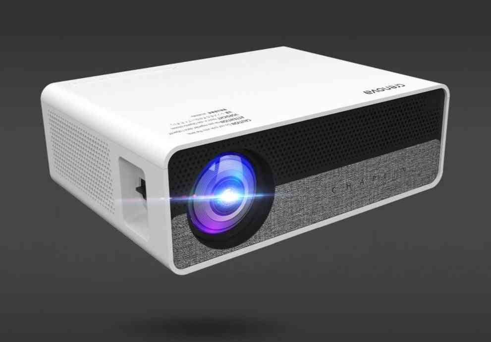 Volle hd 1080p physikalische auflösung android 8.0 os video projektor mit 5g wifi unterstützung 4k led projektor q9