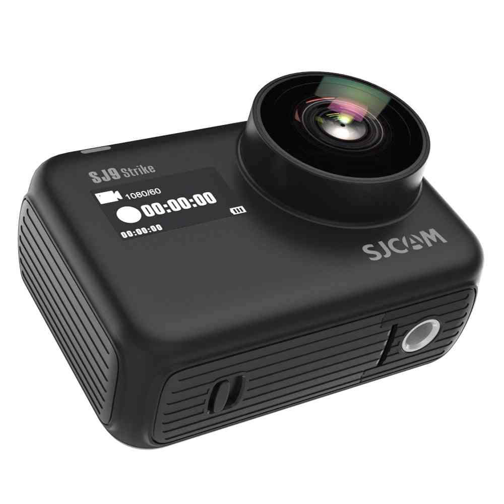 Vandtæt 4k / 60fps, 12mp wifi action kamera (1300mah aftageligt batteri)