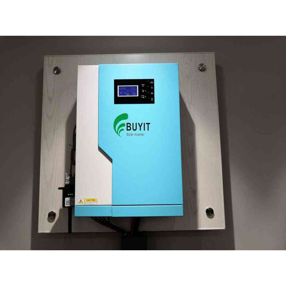 Inversor híbrido mppt de 5500w potencia nominal 5500va / 5500w con trabajo de batería pv fuera de la red wifi (48v 230v) -
