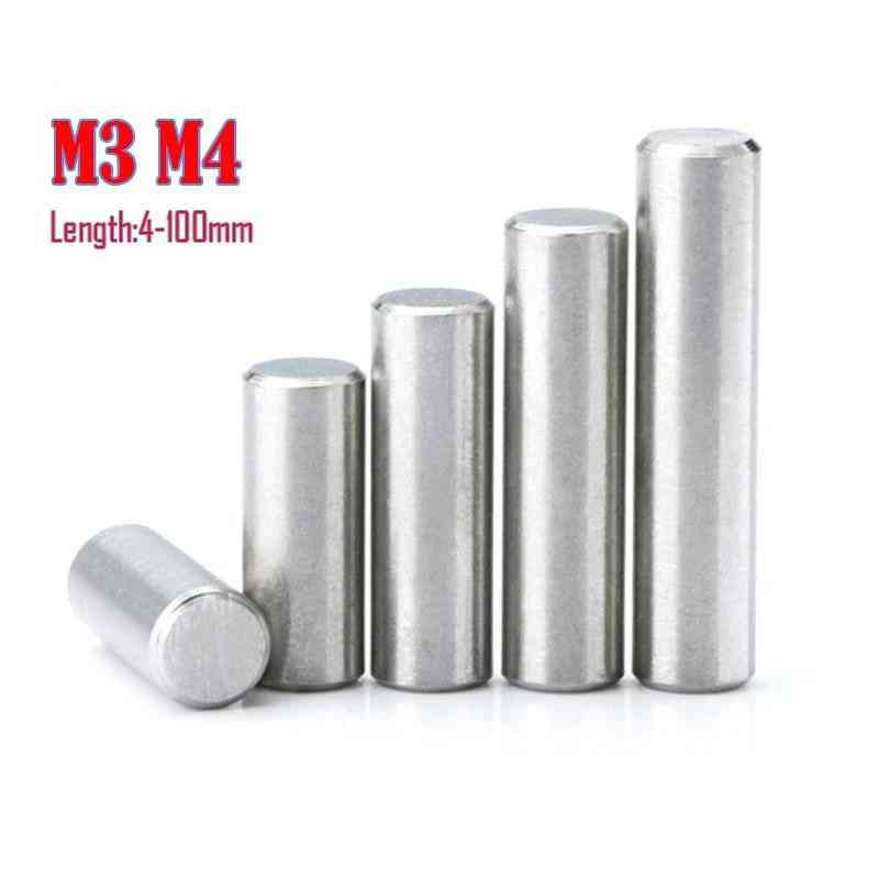 M3 M4 Parallel Pins, Stainless Steel High Precision, Cylindrical Pin