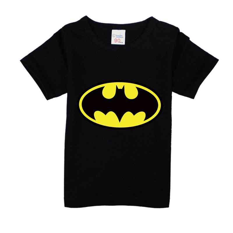 Koszulka dziecięca dla chłopców, kreskówkowy mściciel, nadruk superbohatera, zestaw letnich ubrań-2
