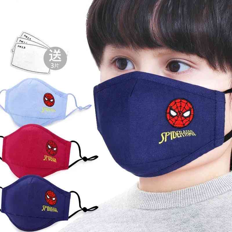 Children's Face Mask, Mickey Frozen Sponge Anti-dust Protective Masks