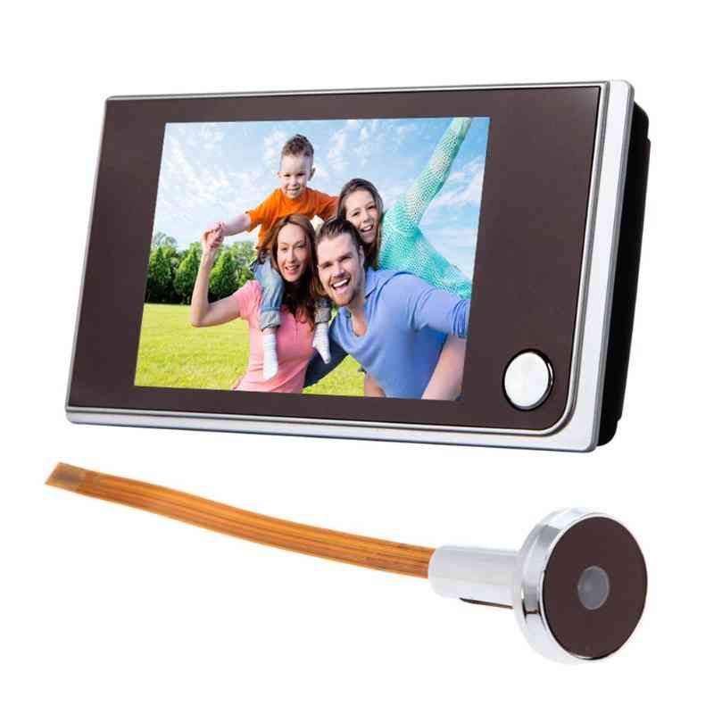 Peephole Viewer Lcd-mini Outdoor Security Camera