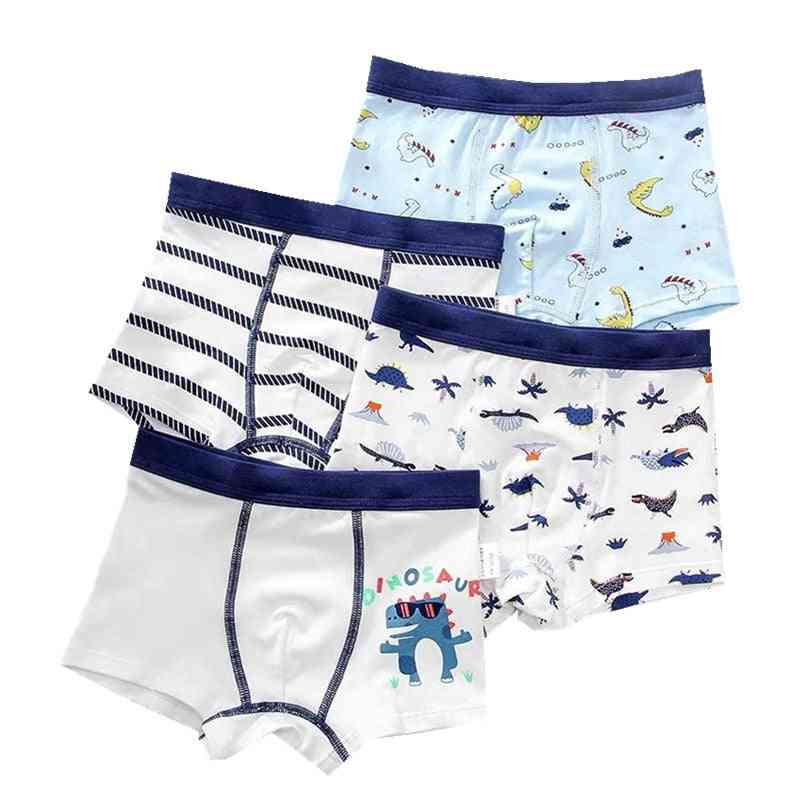 4pcs/lot Cotton Kids Underwear- Boxer For Boy