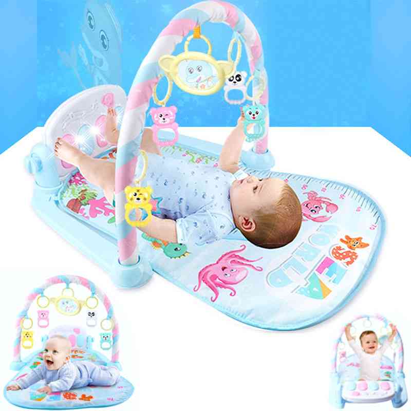 Baby Rocker Music Carpet-fitness Building Frame, Activity Toy