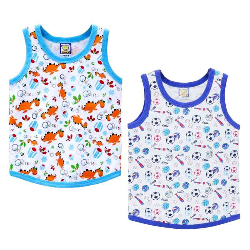 Children Cotton Shirts O Neck Clothes For Sports