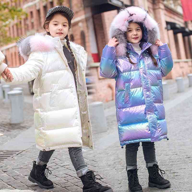 Zimska oblačila nepremočljiva jakna s kapuco s kapuco za dekleta