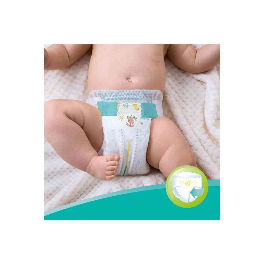 Fraldas hipoalergênicas descartáveis para recém-nascidos (2-5 kg) -