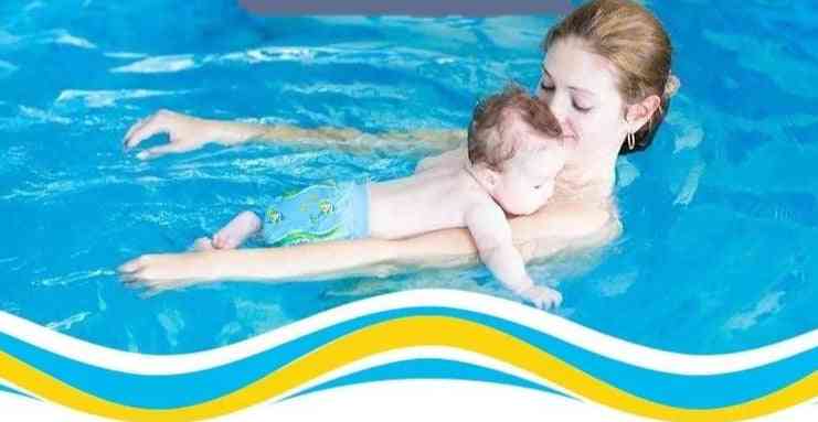 Einweg wasserdichte schwimmende Babywindeln (6 bis 16 kg) - l 9-14 kg