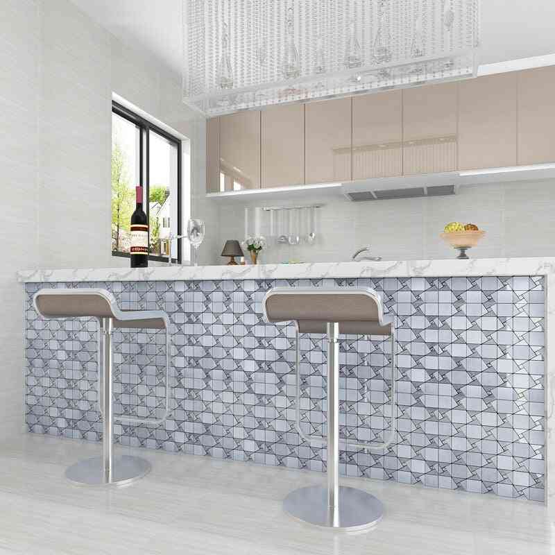 Geometric Pattern, Mural 3d Wallpaper For Living Room/ Bedroom/ Bathroom/ Kitchen