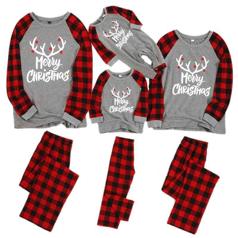 Family Matching Pajamas Set, Nightwear Baby Romper