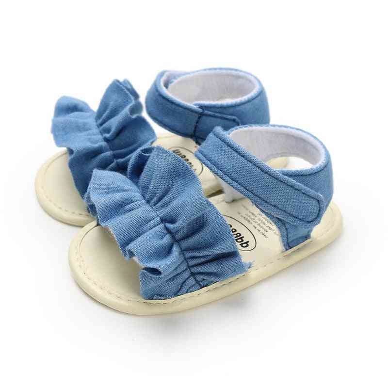 Dětské sandály pro boty pro novorozence, s lukem pro princezny