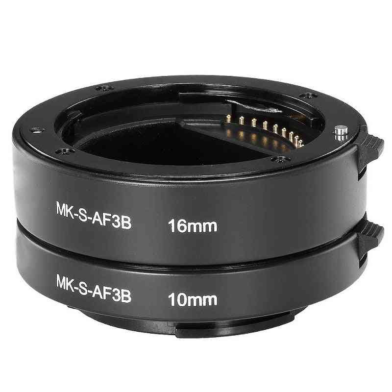 Auto Focus Macro Extension Tube Ring For Sony E-mount