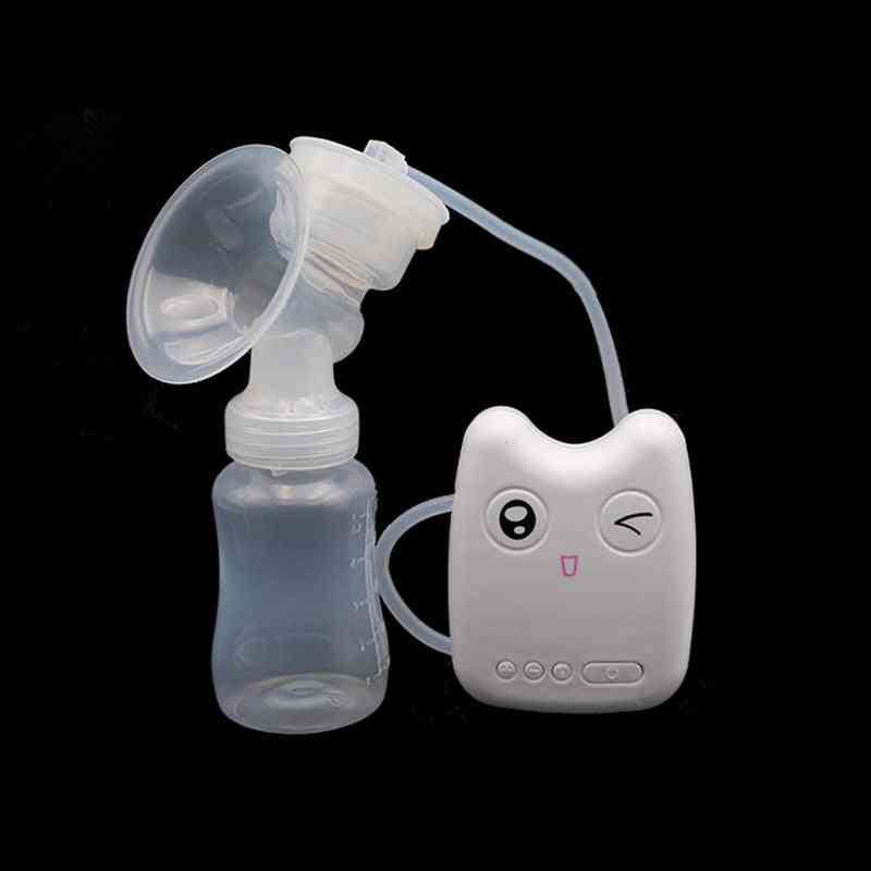 משאבות חלב / משאבת חלב בקבוק חשמלי לתינוק, אספקת חלב לאחר הלידה משאבת חלב - הנקת תינוק באמצעות USB t2304 - עם פטמה
