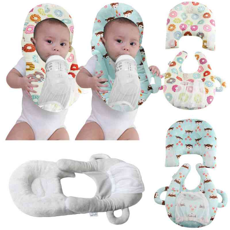 Ring Shaped Baby Bottle Support Feeding Pillow