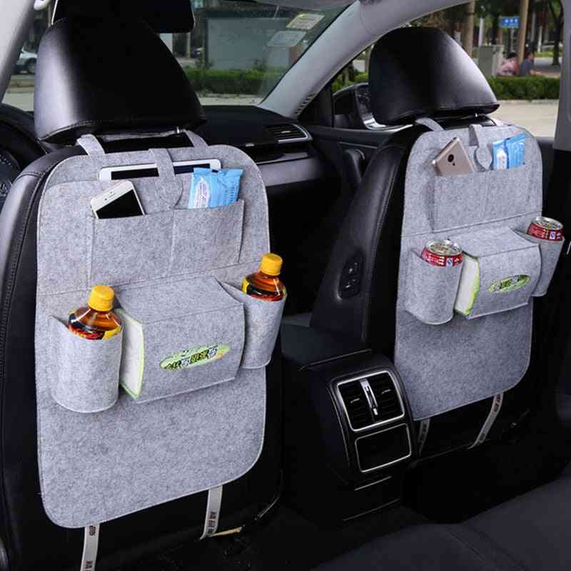 Car Back Seat Organizer, Storage Hanging Bag  With Multi-pocket