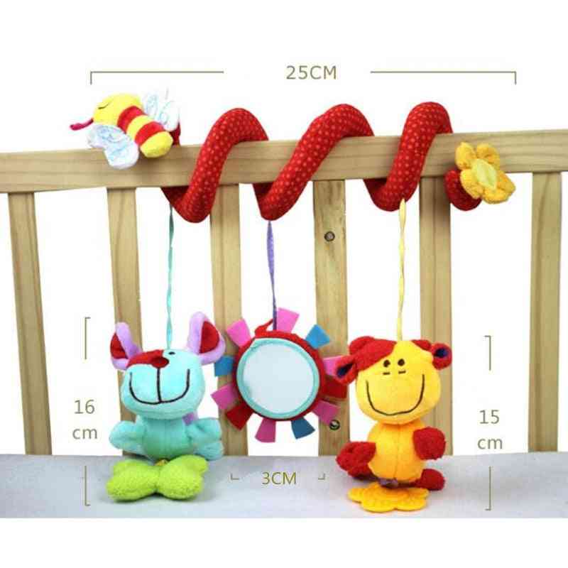 Baby Rattles Mobiles Educational For Teether, Toddlers Bed Bell, Baby Stroller, Hanging Dolls