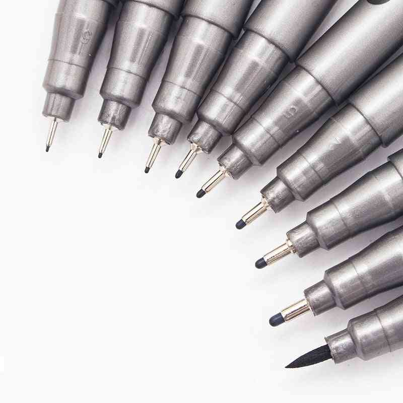 Pennarello inchiostro liner pigma micron, pennarelli fineliner con punta diversa - 0,05 mm