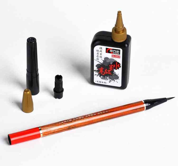 Calligraphy Refillable Brush Pen, Small Regular Script