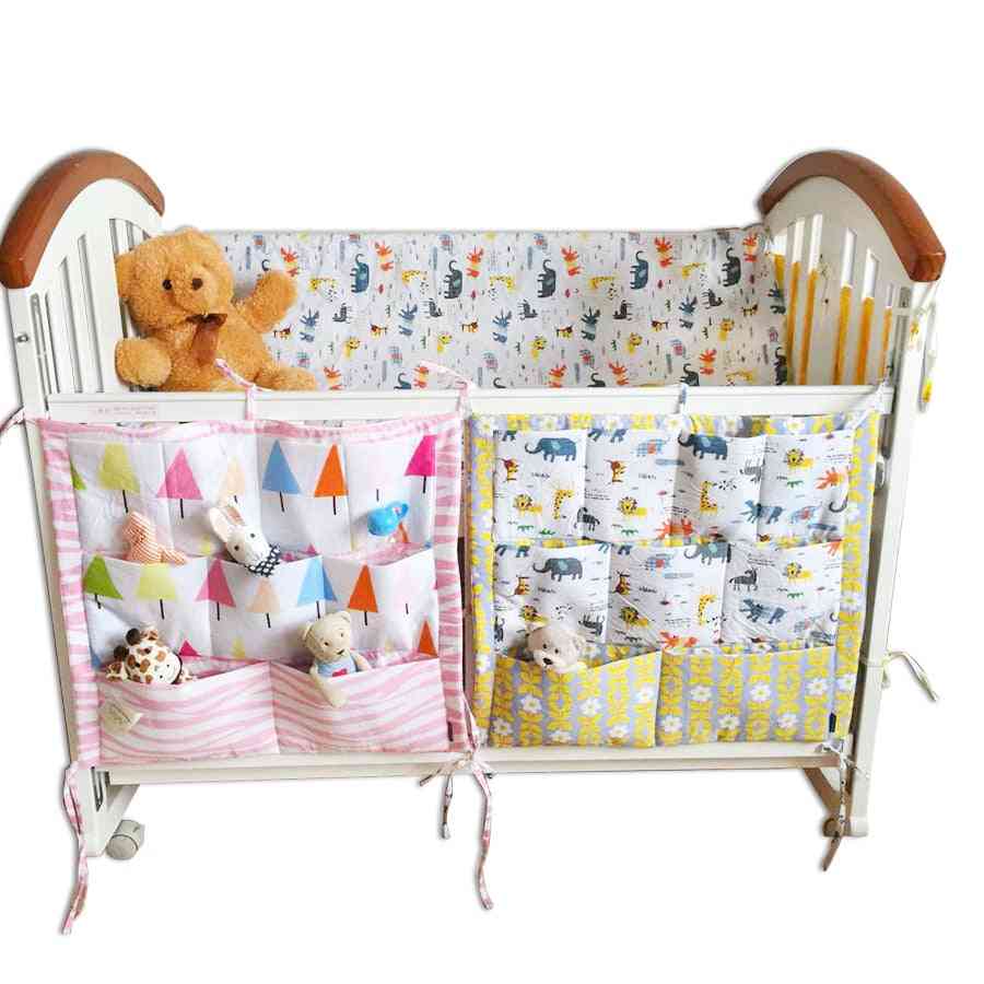 Baby Bed - Nursery Hanging Storage Bag - Kid Toy, Diaper, Organizer