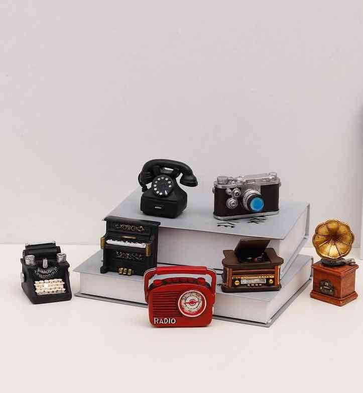 Noworodkowe rekwizyty fotograficzne mini kreatywne akcesoria do aparatu telefonicznego z żywicy, fotografia studyjna - jasnozielona