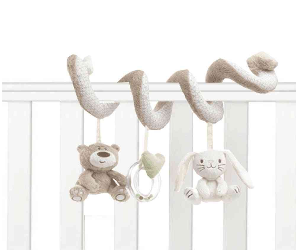Baby Bed Musical Soft Plush-hanging Rattle Toy