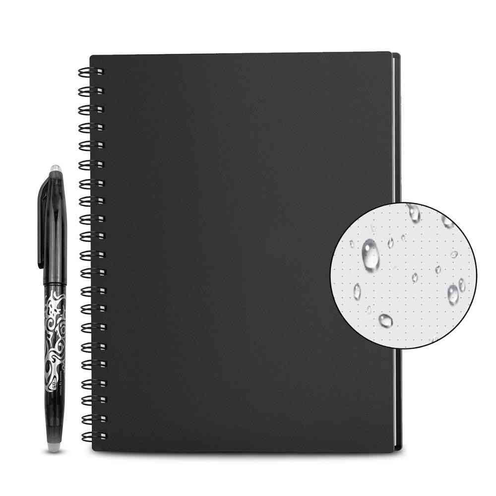 A4 Dot Grid Smart Reusable/erasable Spiral Notebook