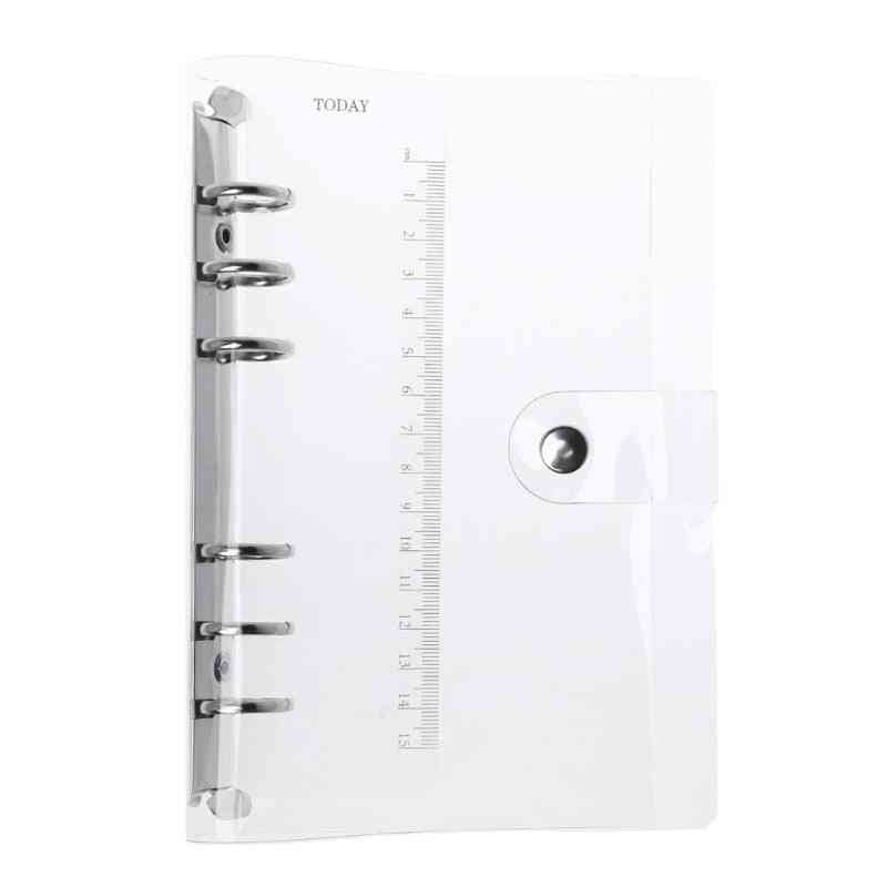 Pvc Notebook  Binder With 6 Holes (a5/a6/a7 )