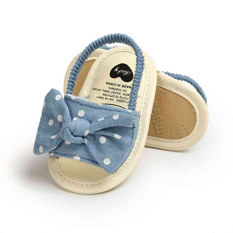 Modă, arc sandale pentru fete nou-născute