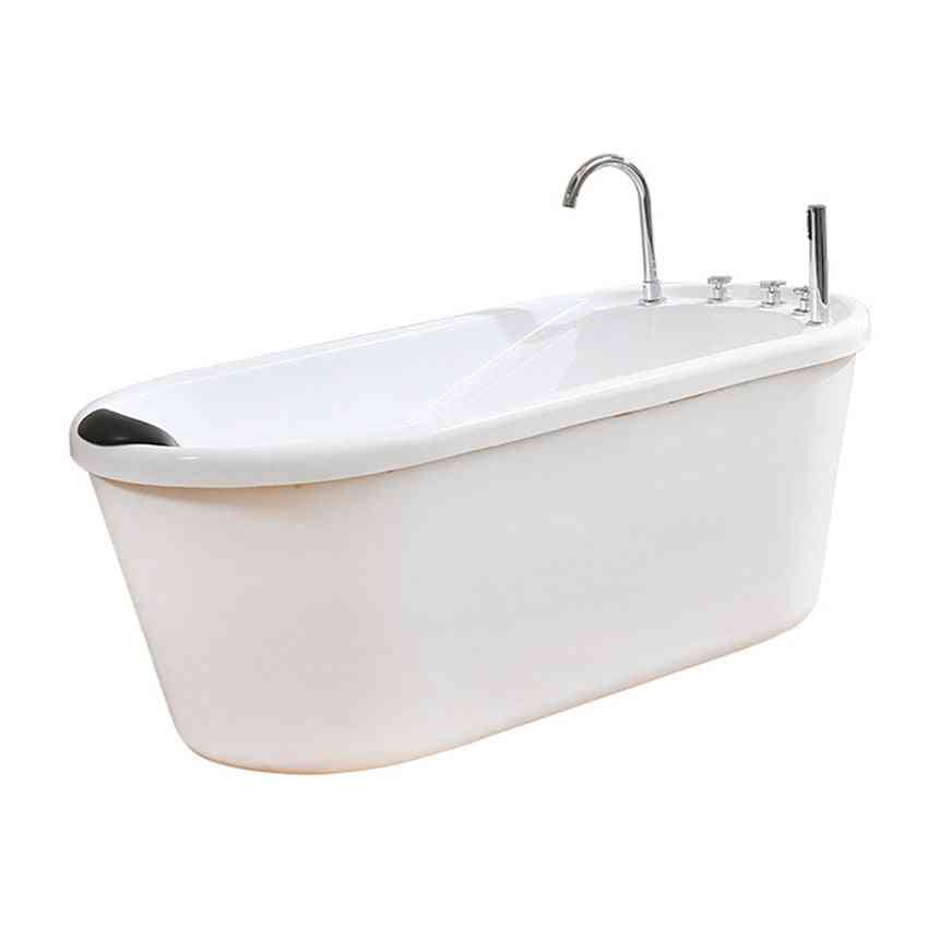 Rc-3004 Acrylic Bathtub - Double Layer, Thickened Insulation, Freestanding Tub