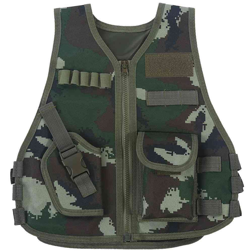 Combat Style Vest - Camouflage Hunting Clothes