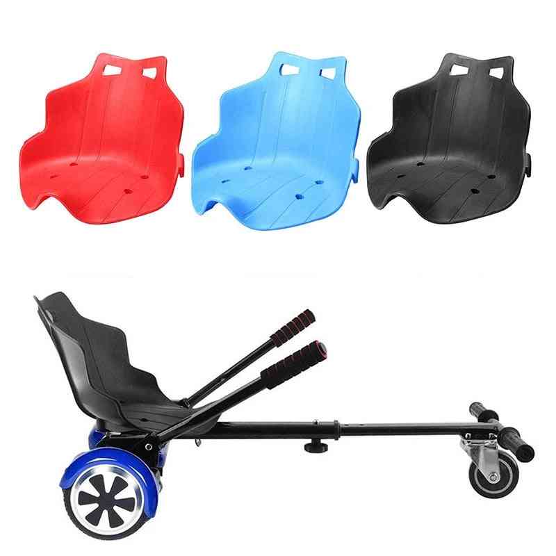 Asiento de plástico para karts, piezas de hoverboard de alta calidad, accesorios de repuesto - rojo